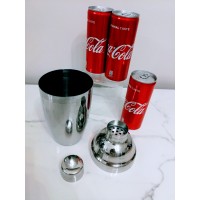 Cocktail shaker, metal chromowany
